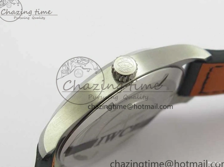 MIROTIME 0226 MARK XVIII IW327002 SS FKF 1:1 Best Edition White Dial On Black Leather Strap Affordable 7121